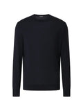 Zegna navy blue Trofeo 15milmil15 wool crewneck sweater
