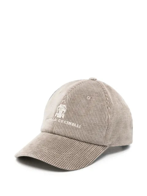 Brunello Cucinelli corduroy baseball cap