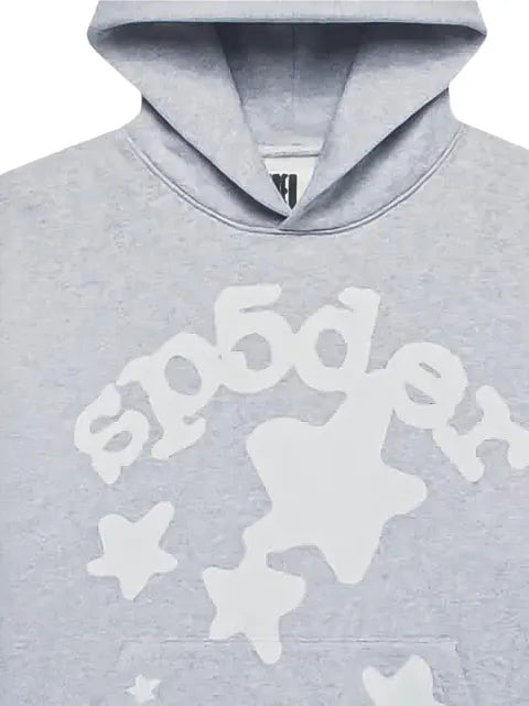 SP5DER Beluga star-print hoodie