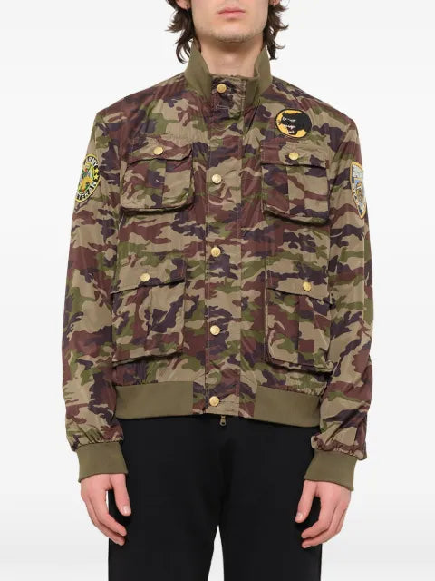 History Repeats camouflage-print patch-detail jacket