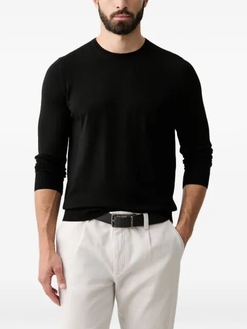 Joop! logo-plaque sweater