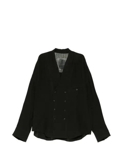 Ziggy Chen double-breasted shirt jacket