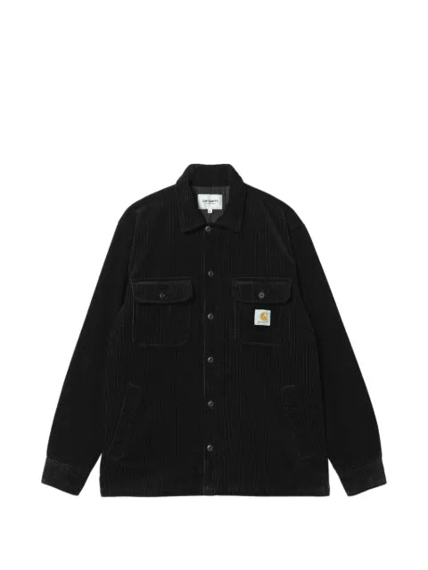 Carhartt WIP corduroy logo-patch shirt jacket