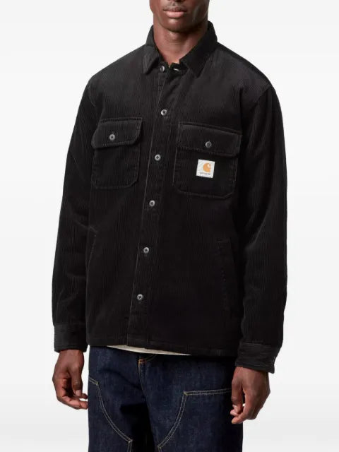 Carhartt WIP corduroy logo-patch shirt jacket