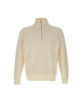 Filippo De Laurentiis half-zip merino-wool sweater