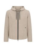 Tombolini hooded zip-up jacket