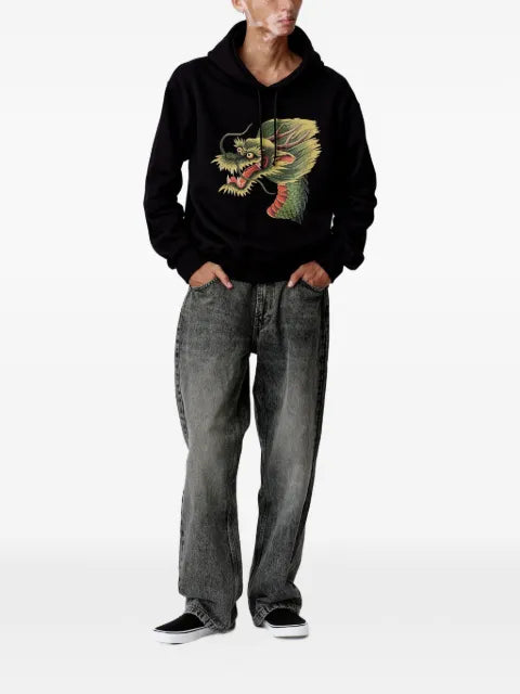 Endless Joy Monkey Dragon graphic-print hoodie