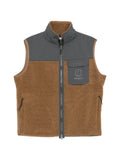 Murphy&Nye fleece-texture panelled gilet