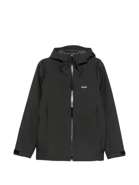 Patagonia logo-patch hooded jacket