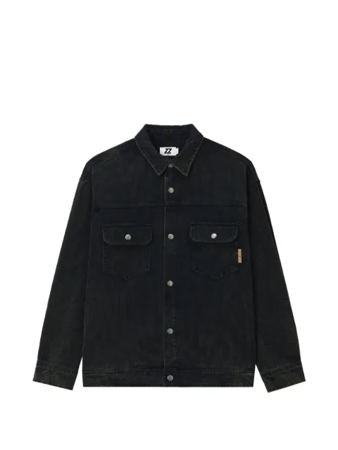 izzue corduroy panelled jacket