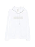 Calvin Klein logo-patch drawstring hoodie
