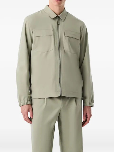 Alpha Tauri zip-up flap-pocket jacket