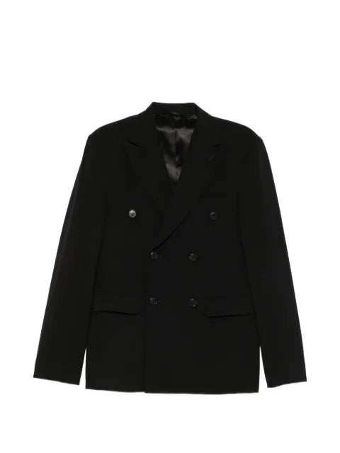 AMARANTO  double-breasted peak-lapel blazer
