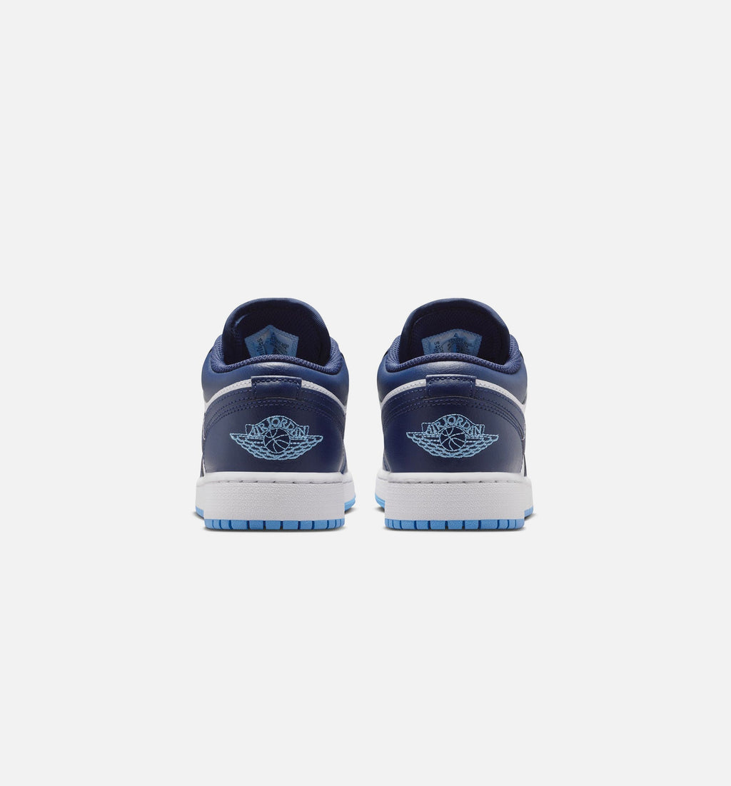 Air Jordan 1 Low Grade School - Midnight Navy/University Blue/White