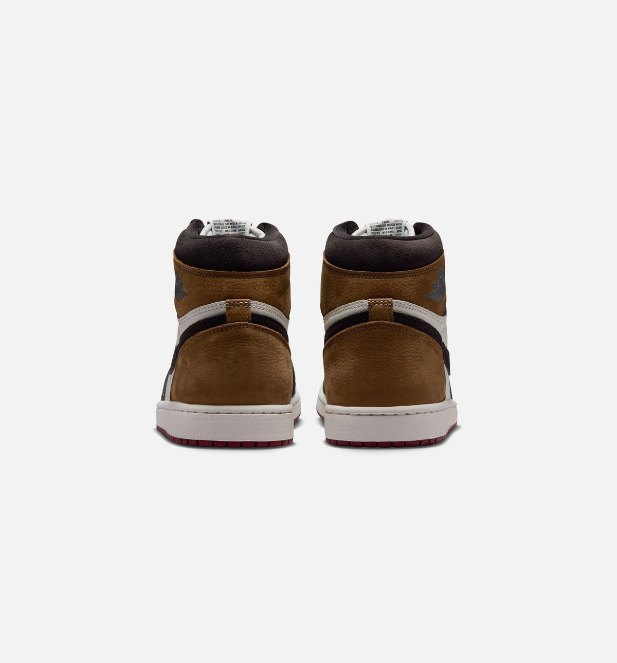 Air Jordan 1 Retro High OG Love Letter Men's Sneakers | Shadow Brown/Team Red/Light British Tan