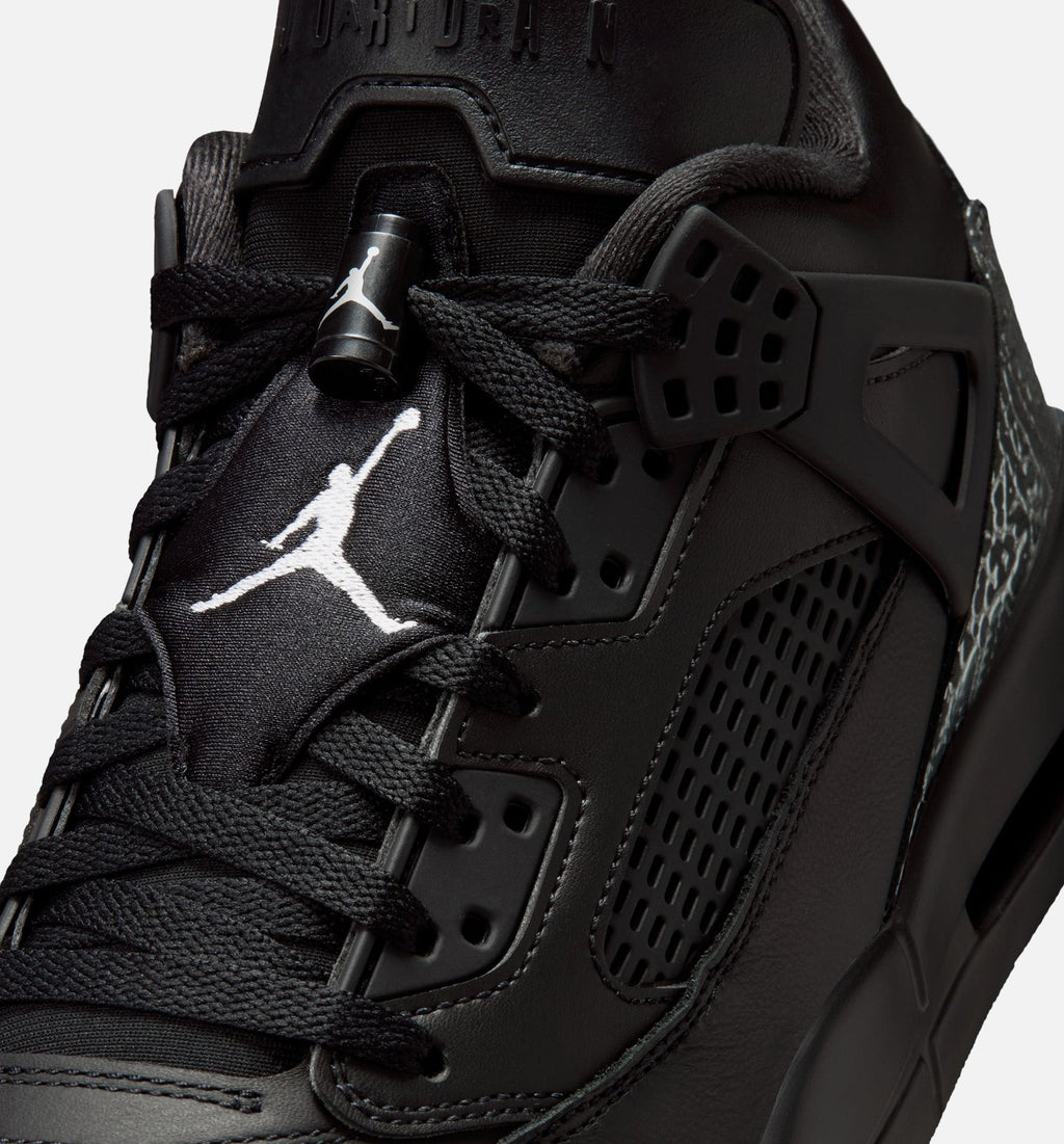 Jordan Spizike Low Men's Shoe – Black/Black/Metallic Silver