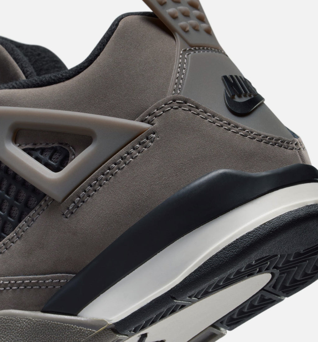 Air Jordan 4 Retro 'Cave Stone and Black' Preschool - Cave Stone/Black/Moon Particle
