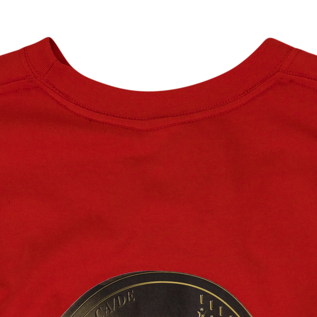 Red Coin Open Back T-Shirt