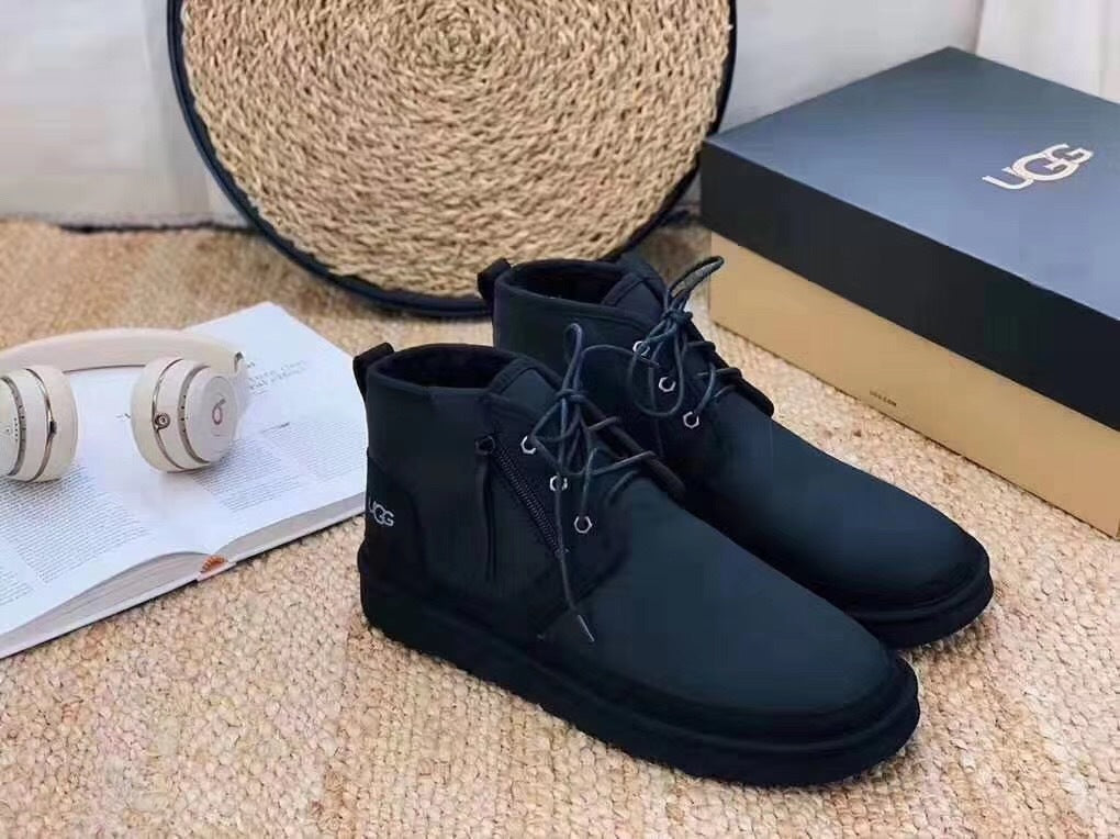 Black Neumel Zip Upgrade Boots — New Arrival | In Stock