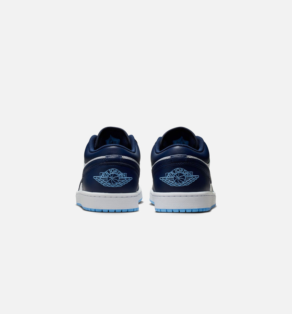Air Jordan 1 Low Men's Sneakers - Midnight Navy/University Blue/White