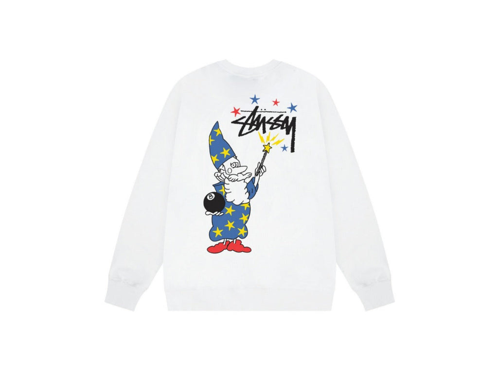 Stussy Sweatshirts Classic Print Fashion Sweater