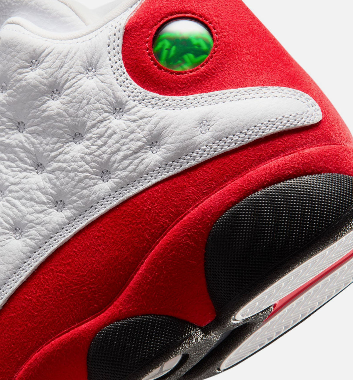 Air Jordan 13 Retro White & University Red Men's Lifestyle Shoes - White/Black/True Red