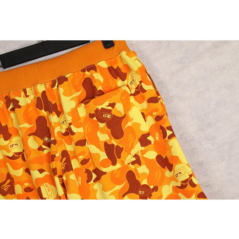 Bathing Ape Shorts Summer Shorts Men and Women Casual Loose Couple Camouflage Pants Women