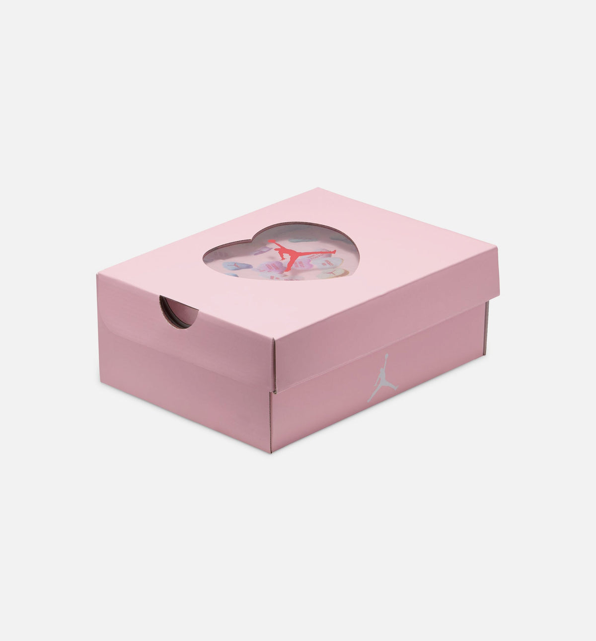 Air Jordan 4 Retro Medium Soft Pink Preschool Lifestyle Shoes - White/Soft Pink/Light Blue