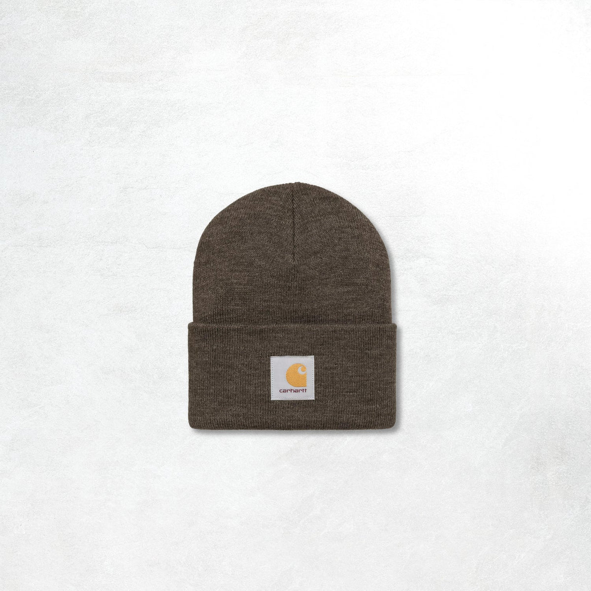 Carhartt WIP Acrylic Watch Hat: Shungite Heather