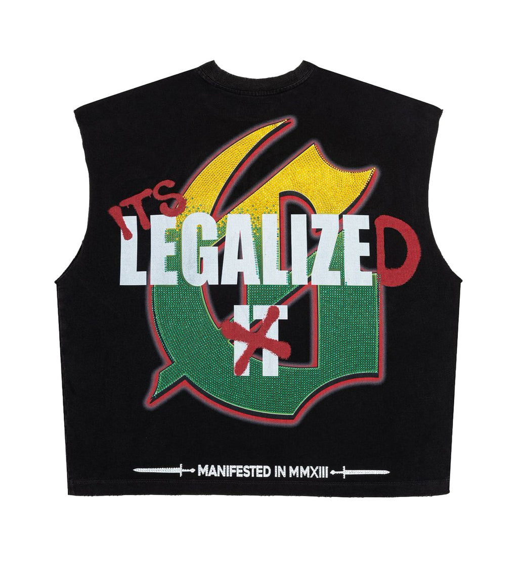 Godspeed 420 Indoor VVS Sleeveless Tee Black