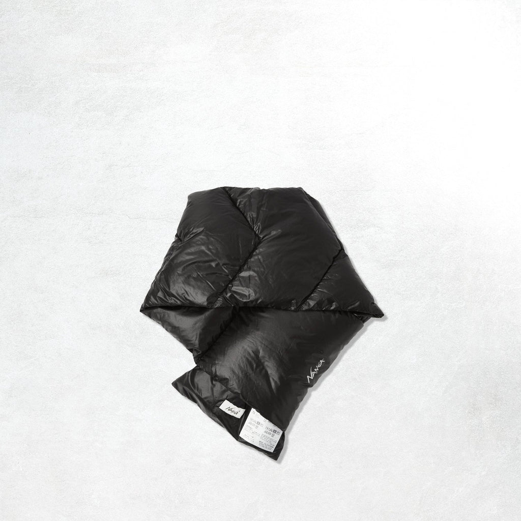 Nanga Portable Light Down Muffler: Black