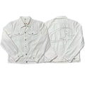 Corteiz Heavyweight Denim Jacket White