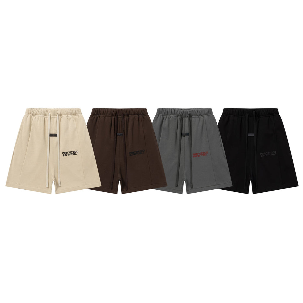 Fear Of God Essentials Multi‑Letter Logo Sweat Shorts Streetwea