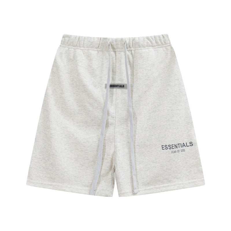 Fear Of God Essentials Reflective Letter Casual Loose Shorts Unisex