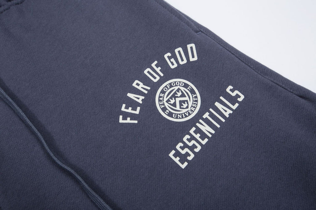 Fear Of God Essentials Logo Letter Multi‑Fit Sweat Pants Streetwear