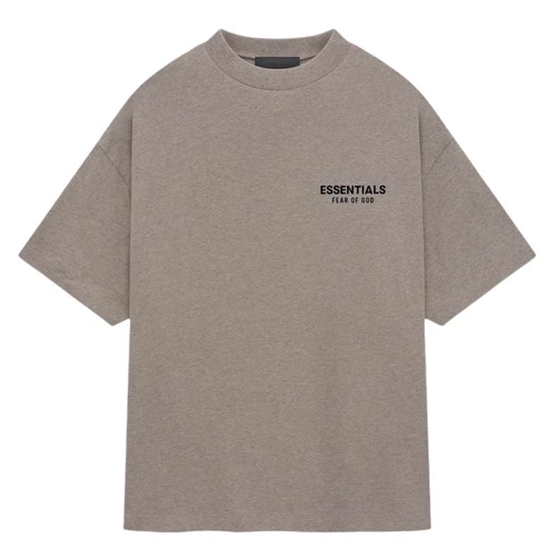 Fear of God Essentials Rubber Print Letter Crew Neck Short Sleeve Tee