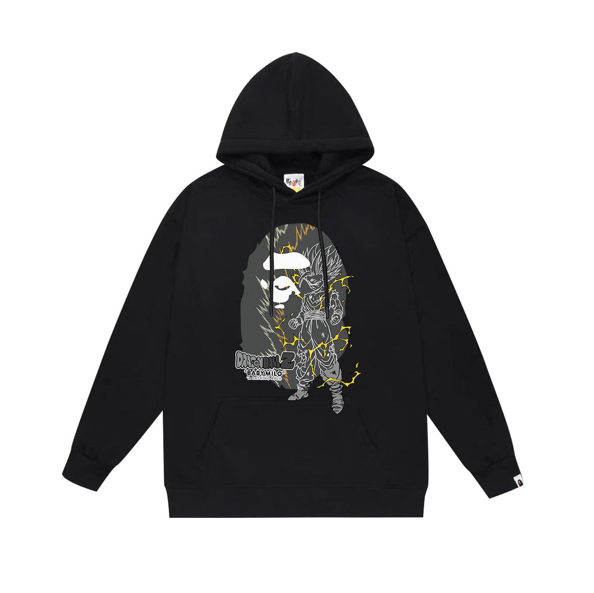 Bape Camo Ape Head Graphic Vintage Washed Oversized Hoodie Streetwear