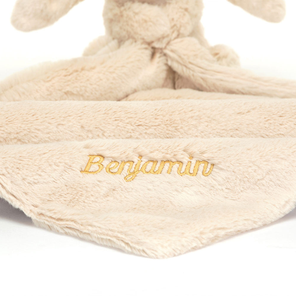 Personalized Bashful Luxe Bunny Willow Soother