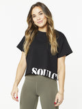 GRACIE CROPPED BF TEE