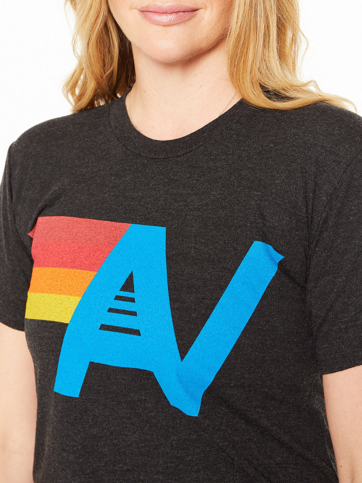 LOGO BOYFRIEND TEE BLACK