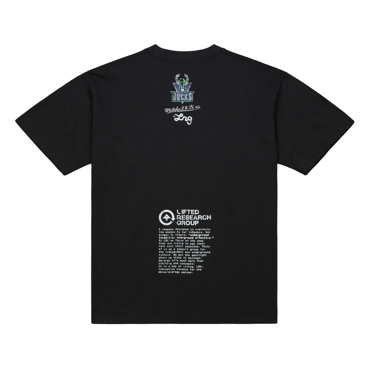 M&N NBA Milwaukee Bucks X LRG Wild Art Tee