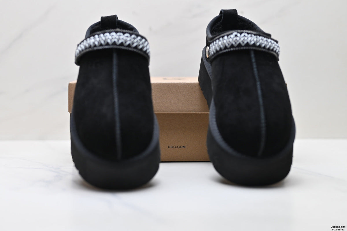 UGG Tazz Shearling Platform Slip-Ons