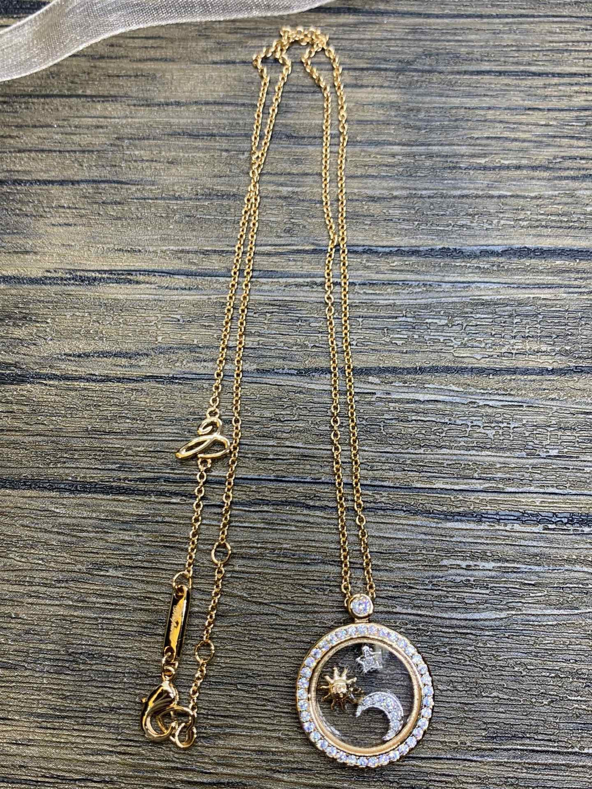 CHOPARD SUN MOON STAR NECKLACE DIAMOND