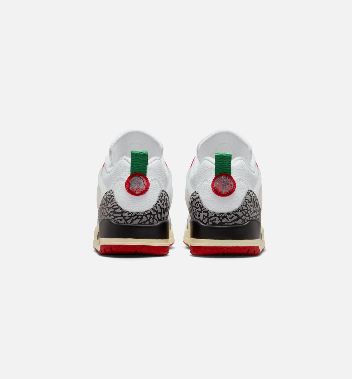 Spizike Low | Men's Lifestyle Shoe | White/Black/Sail/University Red