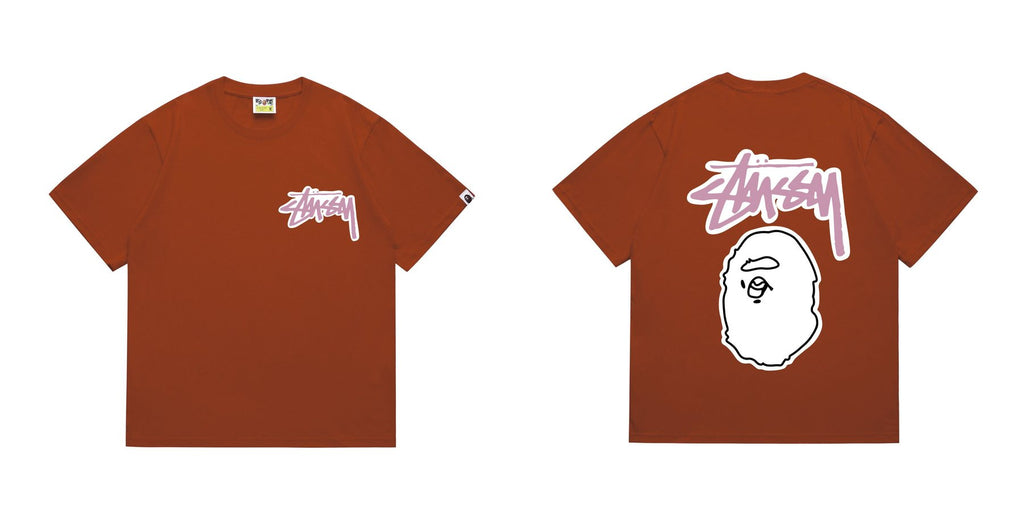 BAPE Light Face Graffiti Wordmark T-Shirt