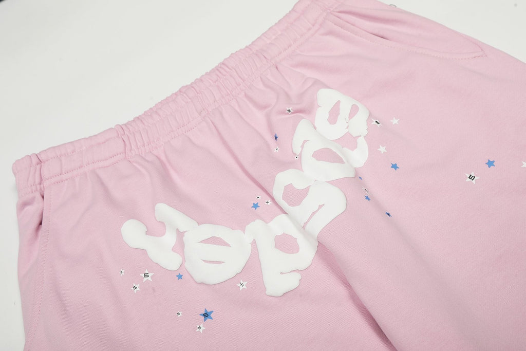 Sp5der Spiderweb Graphic Hoodie & Sweatpants Matching Set