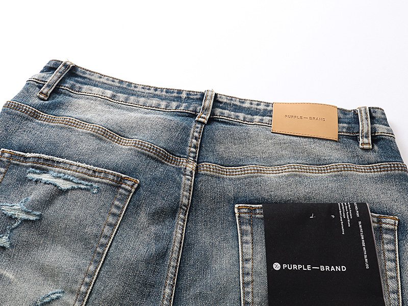 Purple Brand Distressed Flared Jeans