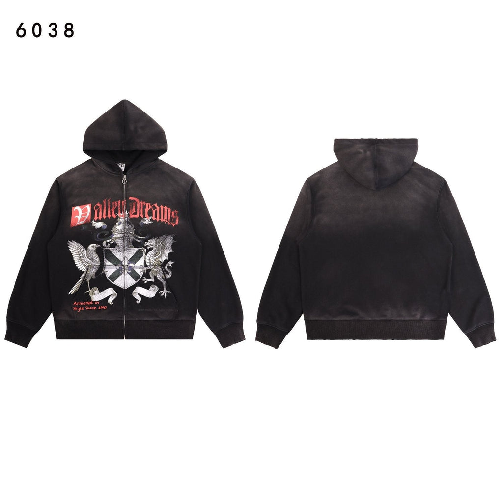 VALE USA Guardian Graphic Zip Hoodie and Jogger Set