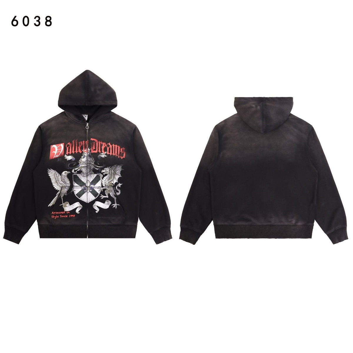 VALE USA Guardian Graphic Zip Hoodie and Jogger Set