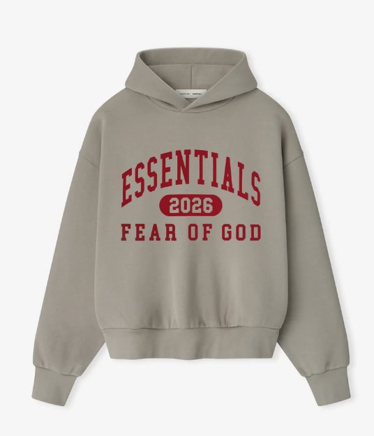 Fear of God Essentials 2026 Graphic Hoodie